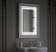 Corozo Зеркало Классика 61x81 белое – картинка-10